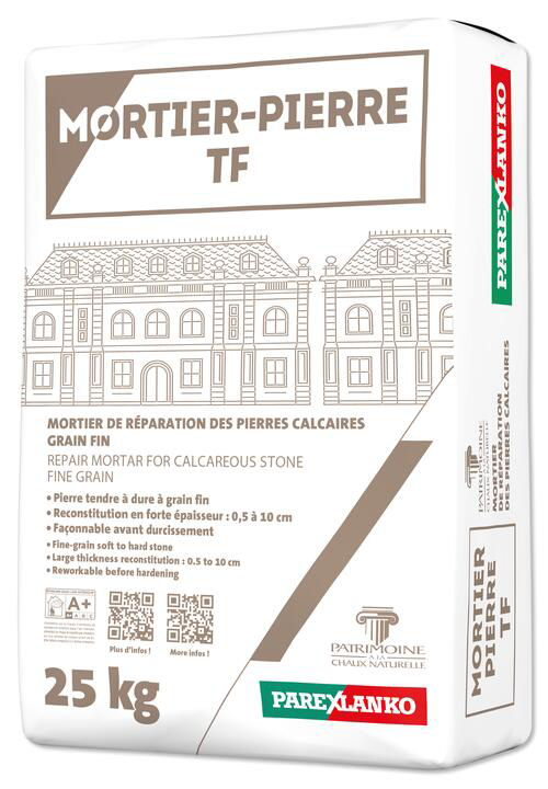 Mortier réparation MORTIER PIERRE TF fin - 25kg